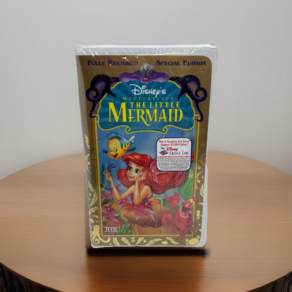 🔥🔥🔥The Little Mermaid (VHS, 1998, Special Edition) NEW SEALED‎